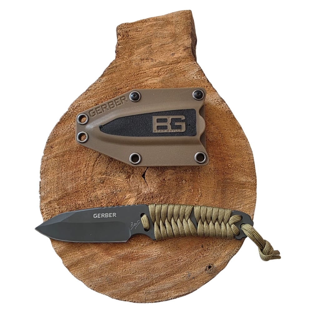 (1) Bear Grylls Gerber Survivor Fixed Blade Knife (View 1 only)