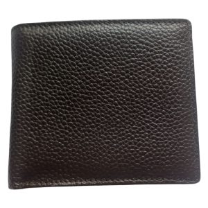 (1) Brown Leather Zeta Wallets (View 1)