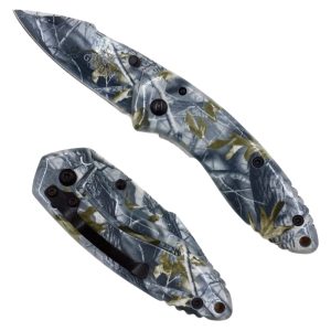 (1) Small Gerber Camo (Folding Knife) Front & Back View