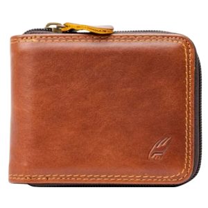 (10) Mahogany Leather Camel Mountain Wallet (View 1)