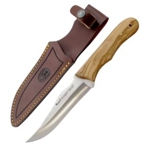 (12) Muela Light Wood Pioneer Fixed Blade Knife (View 1)