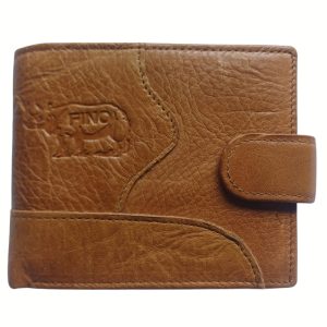 (13) Tan Dakota Leather Fino Wallet (View 1)