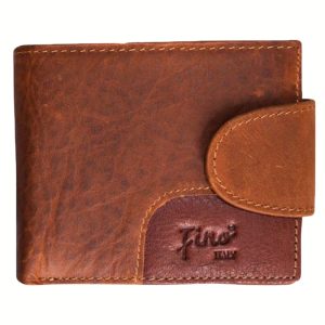 (18) Tawny Brown Leather Fino Wallet (View 1)
