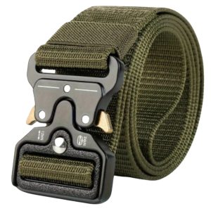 Green Tactical Belt (View 1 only)