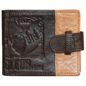 (20) Dark Brown Leather Jungle Fino Wallet (View 1)