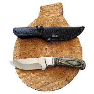 (4) Olive Green Columbia Fixed Blade Knife (View 1 only)