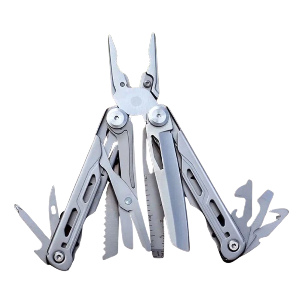 (4) Silver Stainless Steel 29x Function Traveler Multi-tool (View 1)