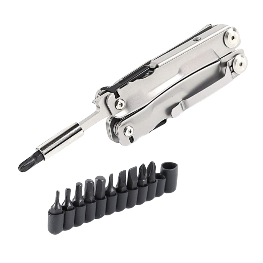 (4) Silver Stainless Steel 29x Function Traveler Multi-tool (View 2)