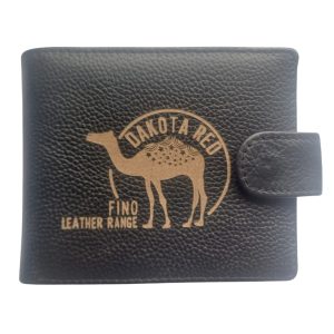 (7) Black Dakota Leather Fino Wallet (View 1)