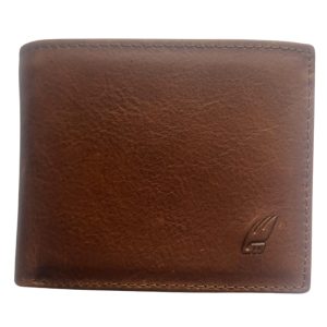 (7) Light Brown Leather Camel Mountain Wallet (View 1)