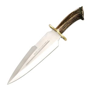 (7) Muela Stag Horn Fixed Blade Knife (View 1)