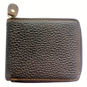 (9) Dakota Dark Brown Leather Wolfhound Wallet (View 1)