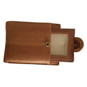 (9) Dark Tan Leather Camel Mountain Wallet (View 2)