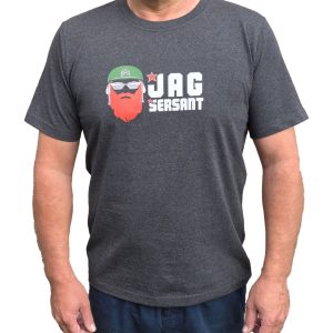 CHARCOAL POLLY COTTON T-SHIRT