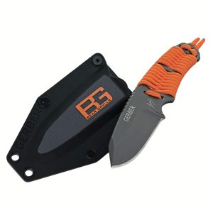 Bear Grylls Gerber Survivor Fixed Blade Knife Orange