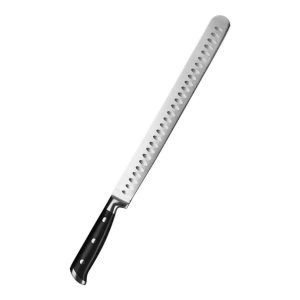 Lifespace BBQ Ham and Brisket Carving Knife - 300mm Stainless Steel Blade