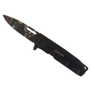 Mastiff Camo Blade with glass breaker