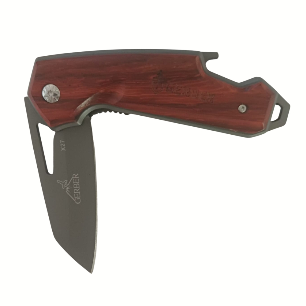 Gerber medium folding knives with bottle opener and glass breaker