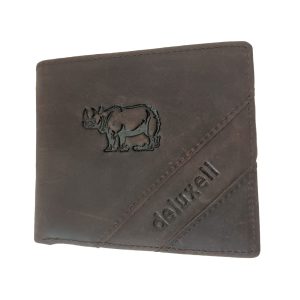 Dark brown Fino rhino wallet
